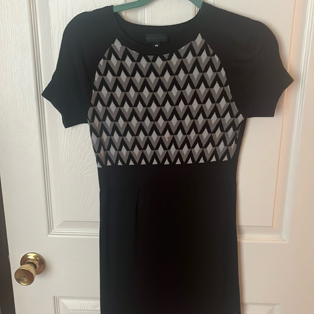 Knee Length Black Dress!